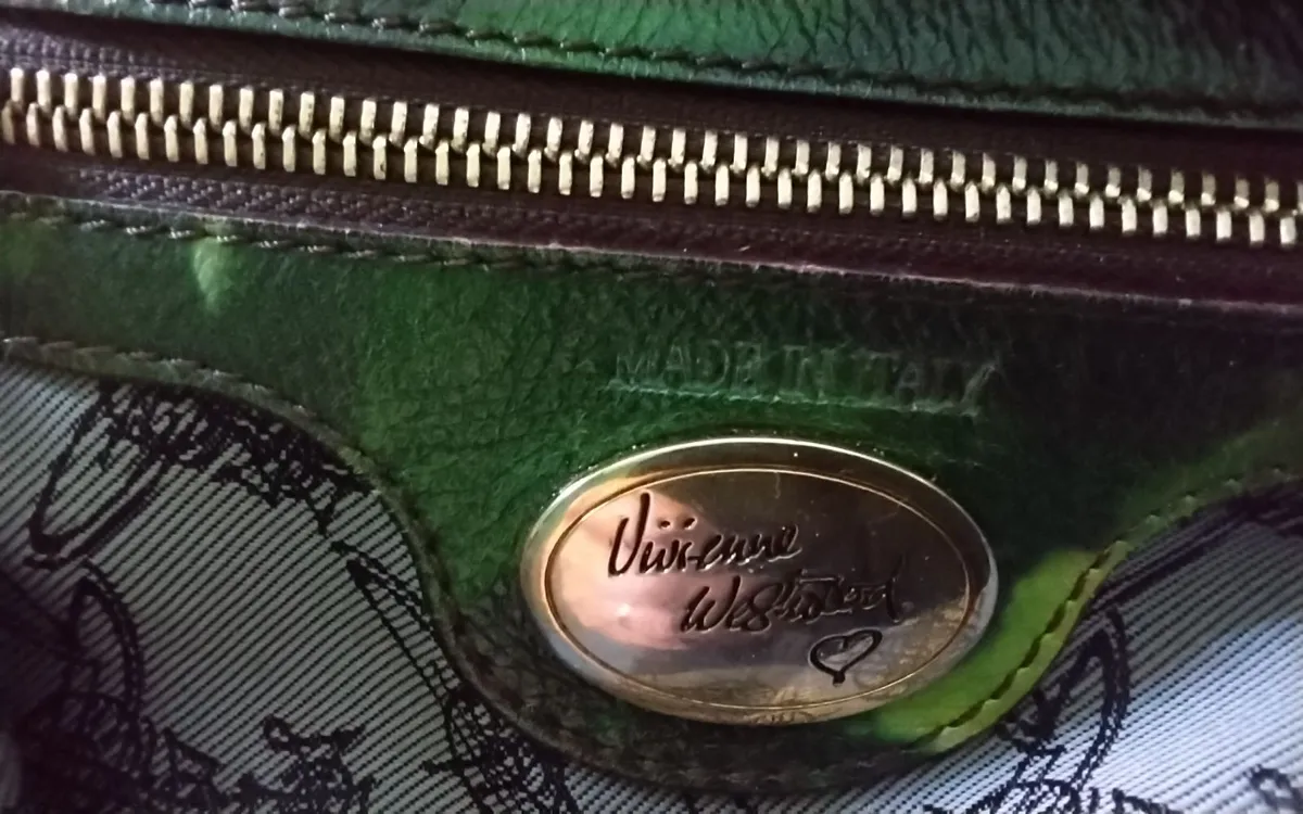 Vivienne Westwood vintage leather bag rare - Image 4