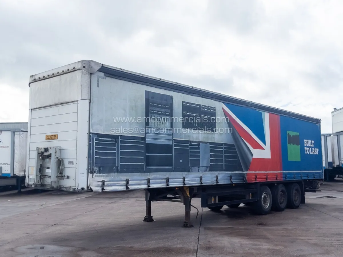 2013 SCHMITZ CURTAINSIDER EUROLINER TRAILER - Image 3