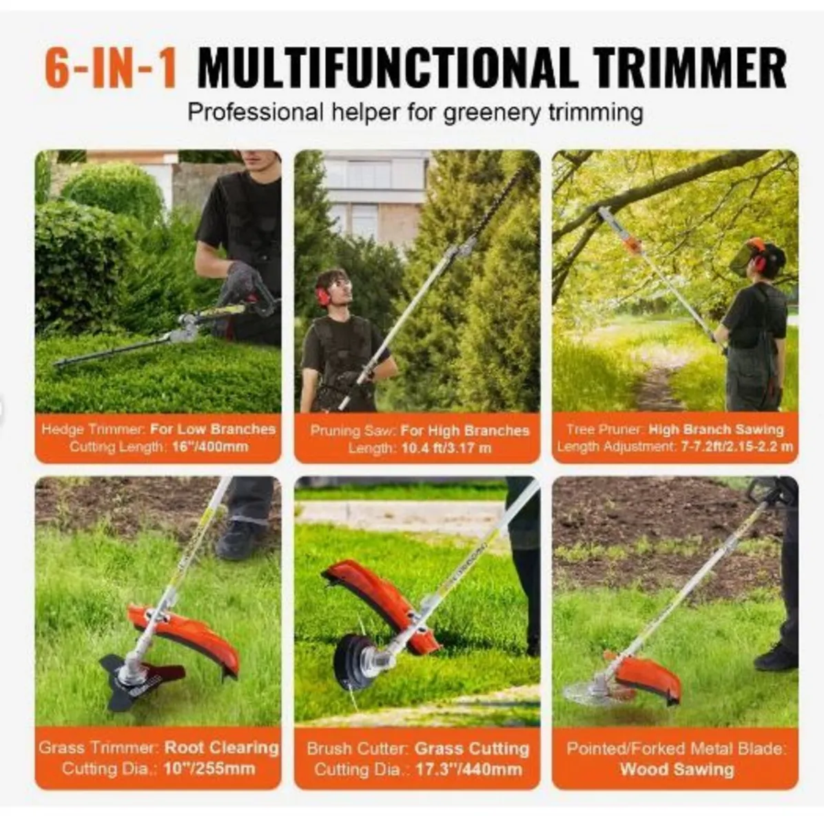 52CC 6-in-1 Multi-Functional Trimming Tools - Image 2