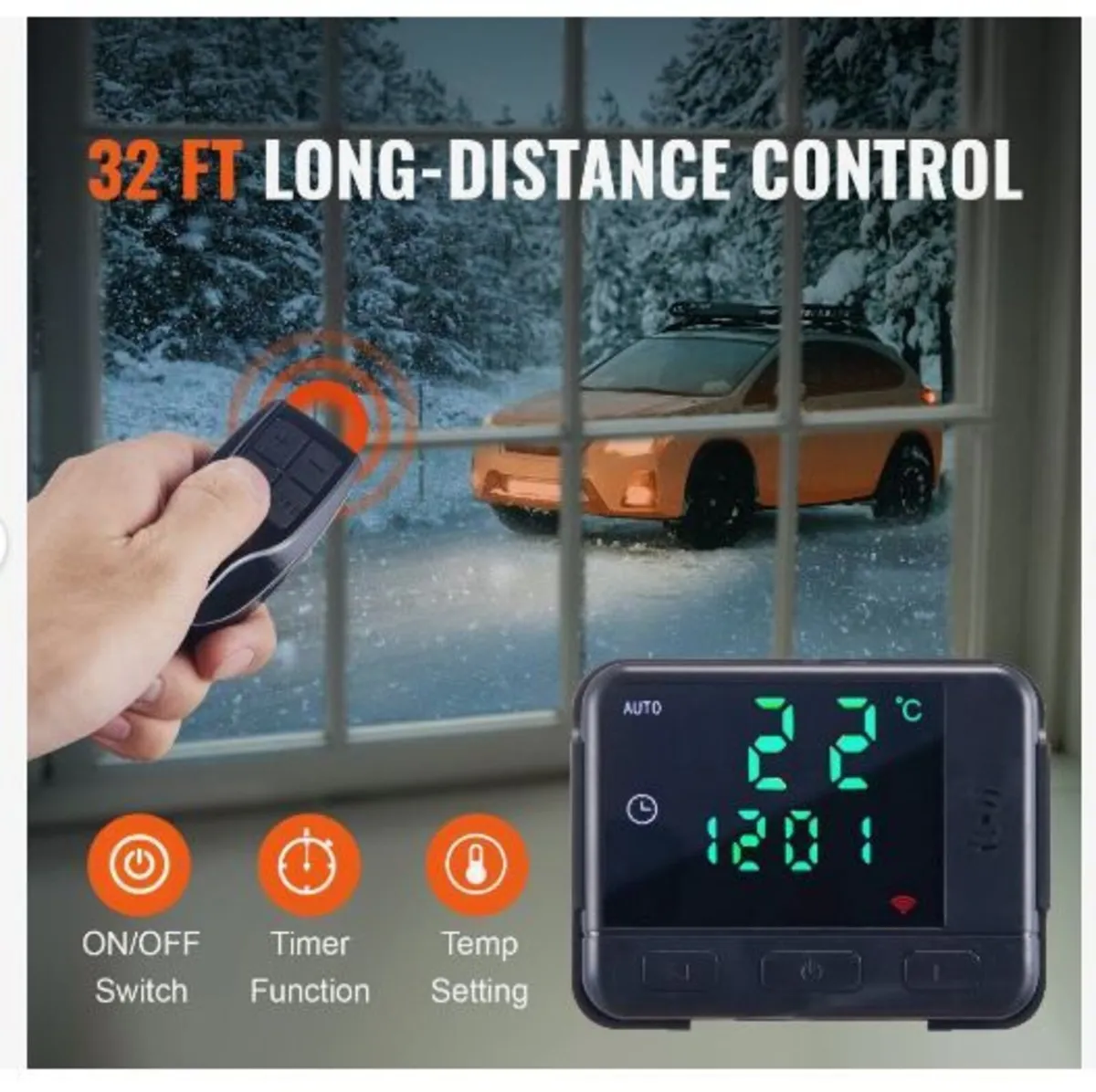 Diesel Air Heater All-in-one 12V 5-8KW Bluetooth - Image 4