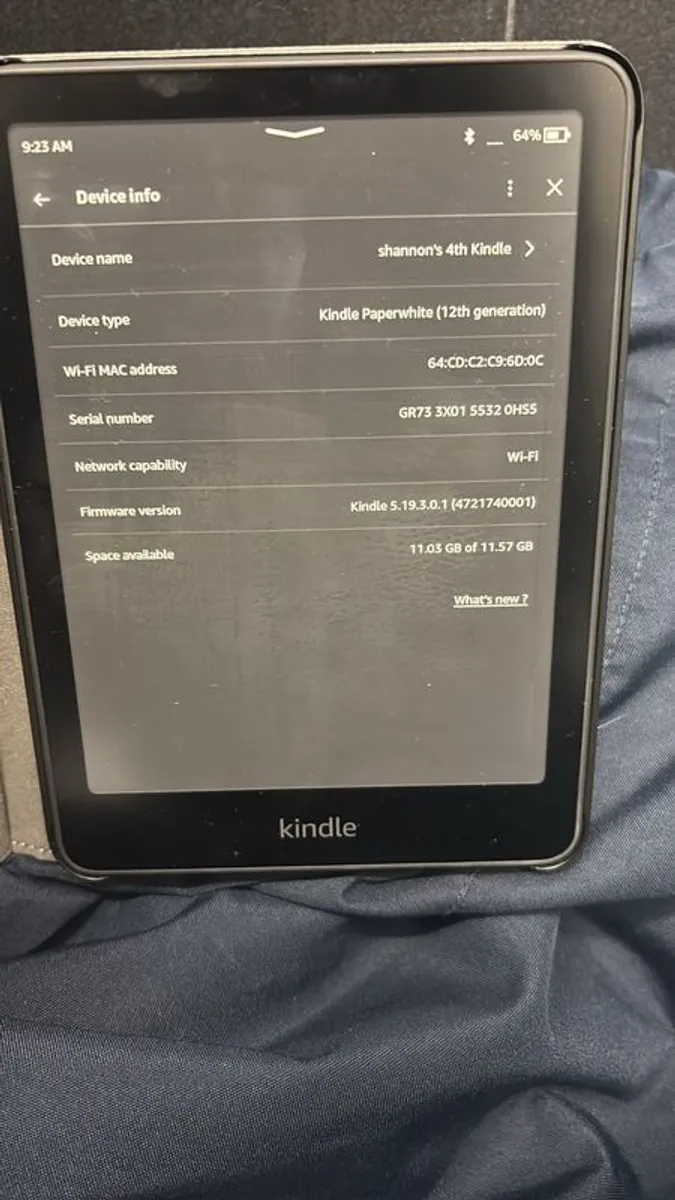 Kindle PaperWhite Black - Image 2