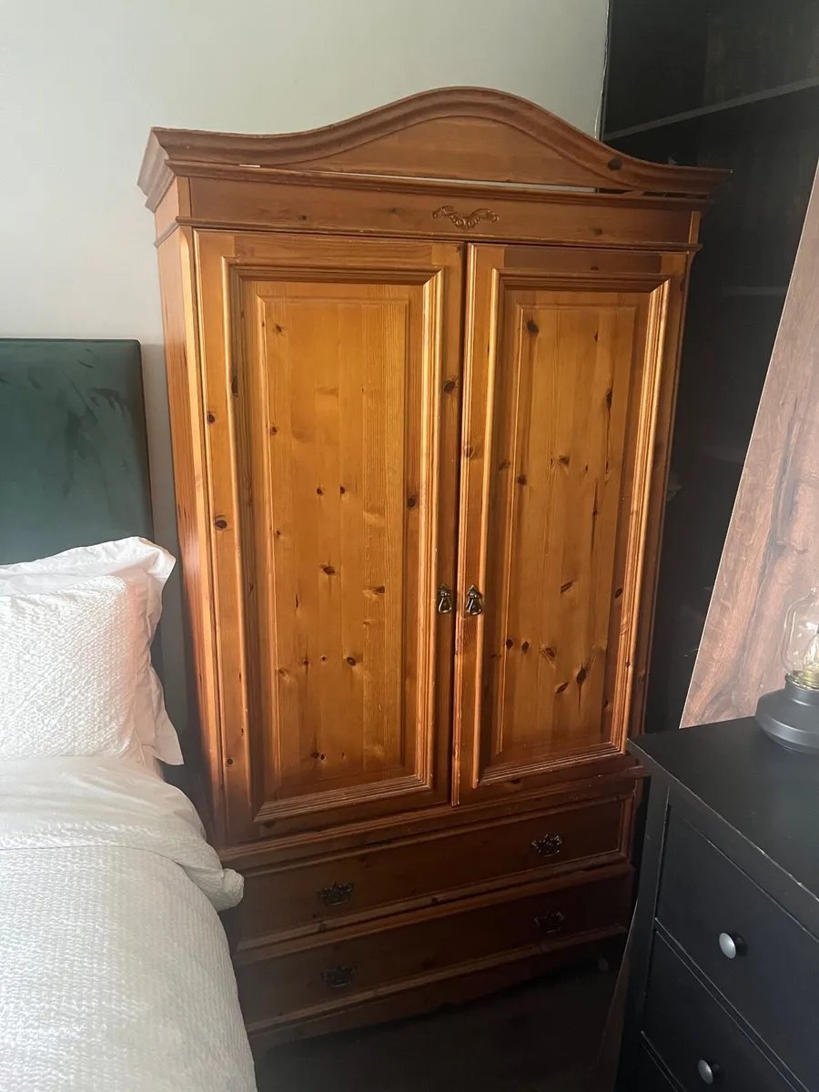 Wardrobe - solid Pine - Image 1