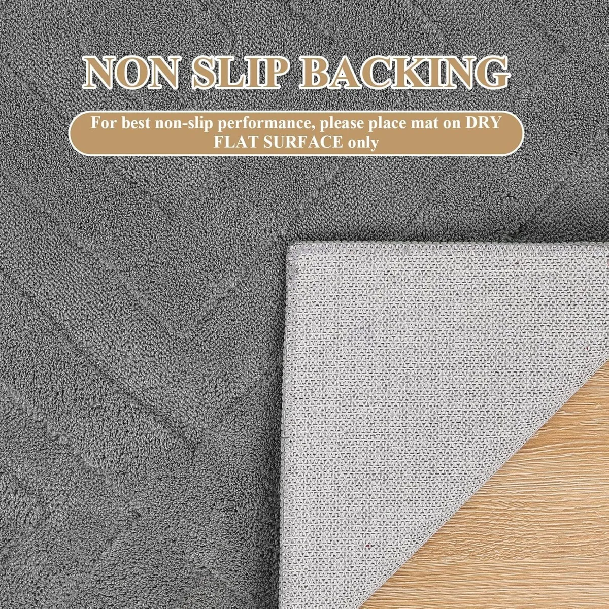 Washable Large Rug Soft Geometric for Bedroom - Image 3