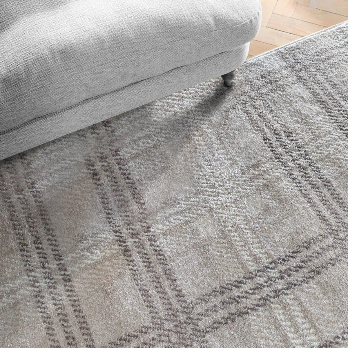 Classic Tartan Check Area Rug for Living Room - Image 3