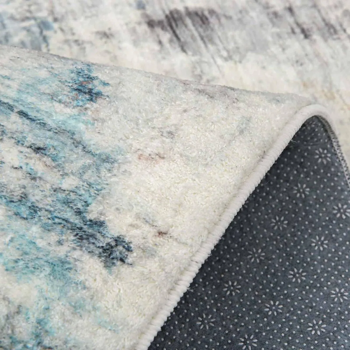 Area Rugs Abstract Rug Home Modern Chic Ink - Image 4