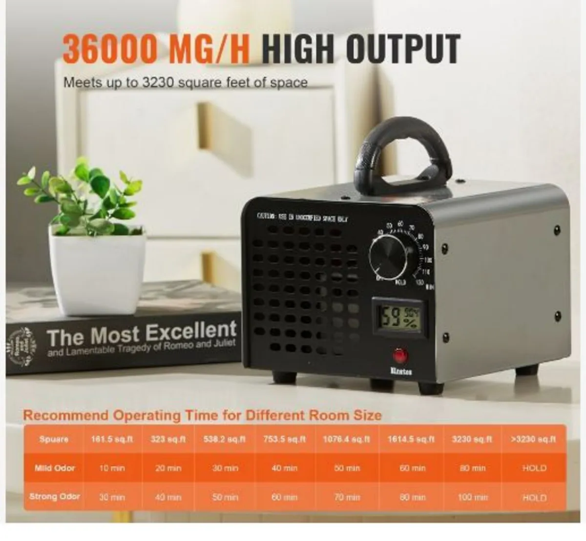 Ozone Generator 36000mg/h Ozone Machine - Image 2