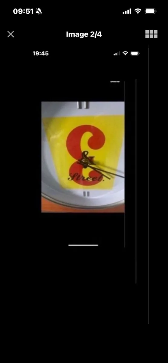 Rare J & B Whisky Bar Clock - Image 2