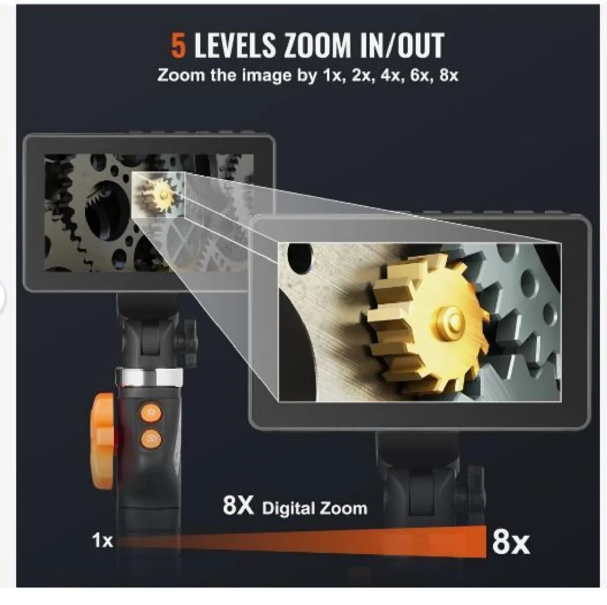 Articulating Borescope Camera with Light - Image 3