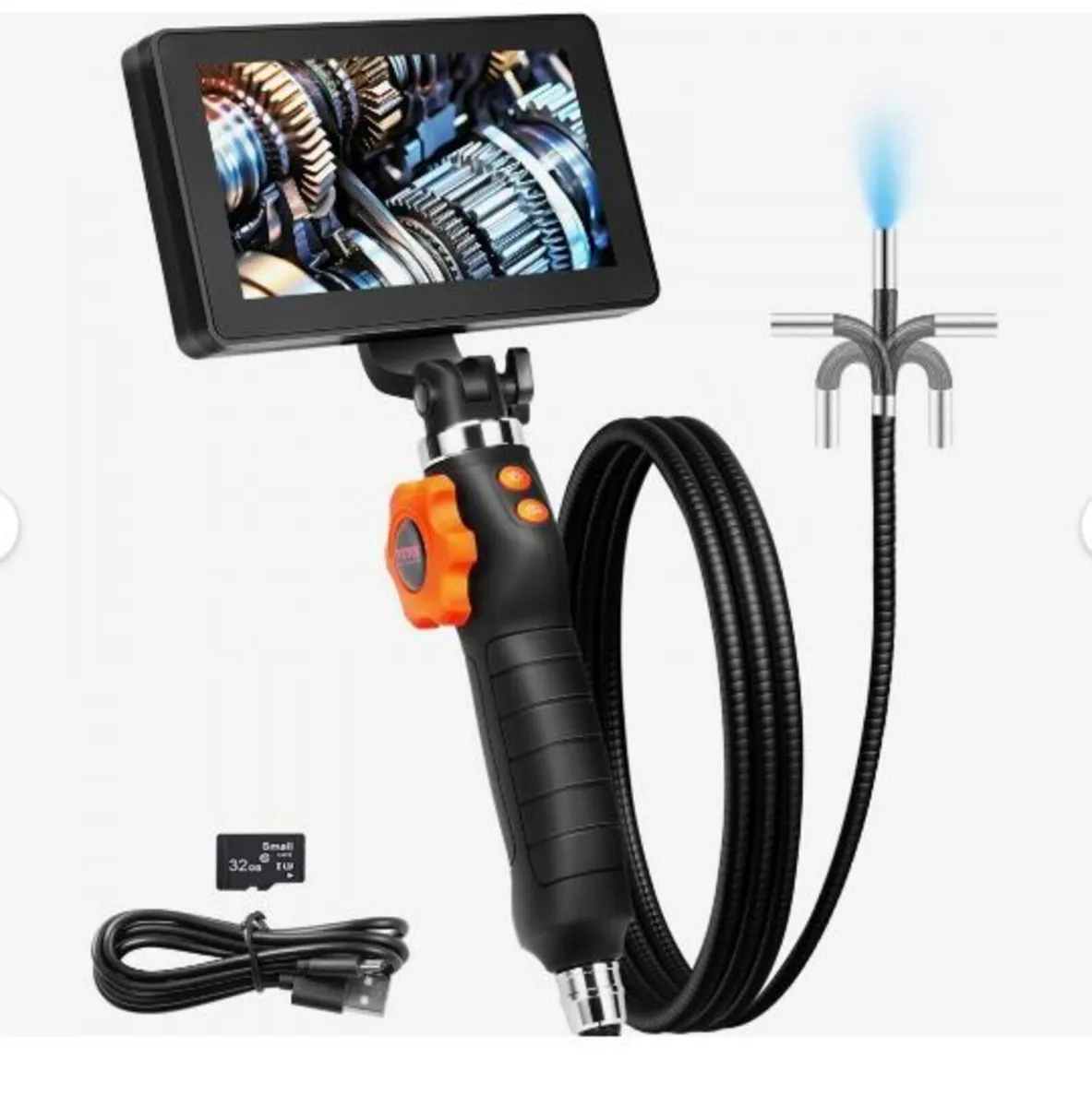 Articulating Borescope Camera with Light - Image 1