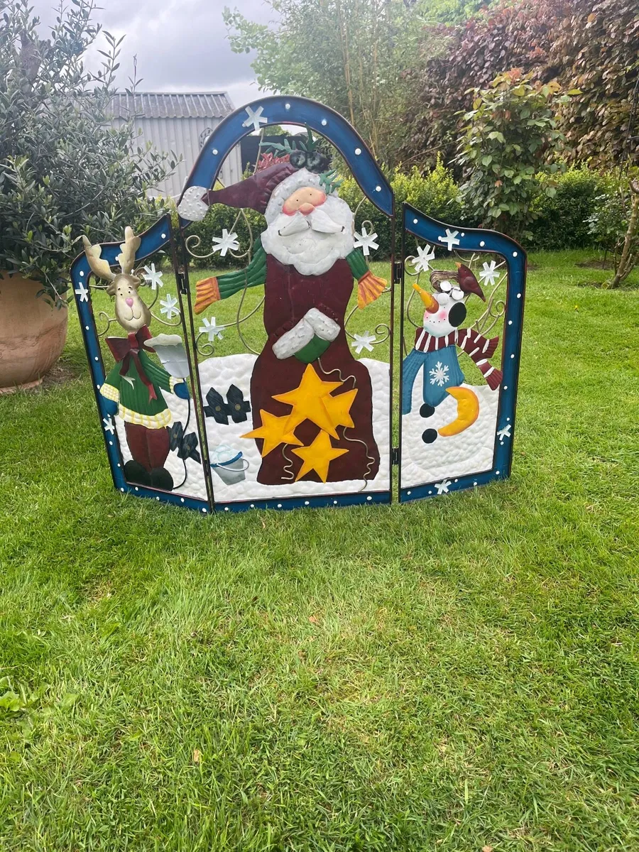 Christmas Fire guard 3D Metal