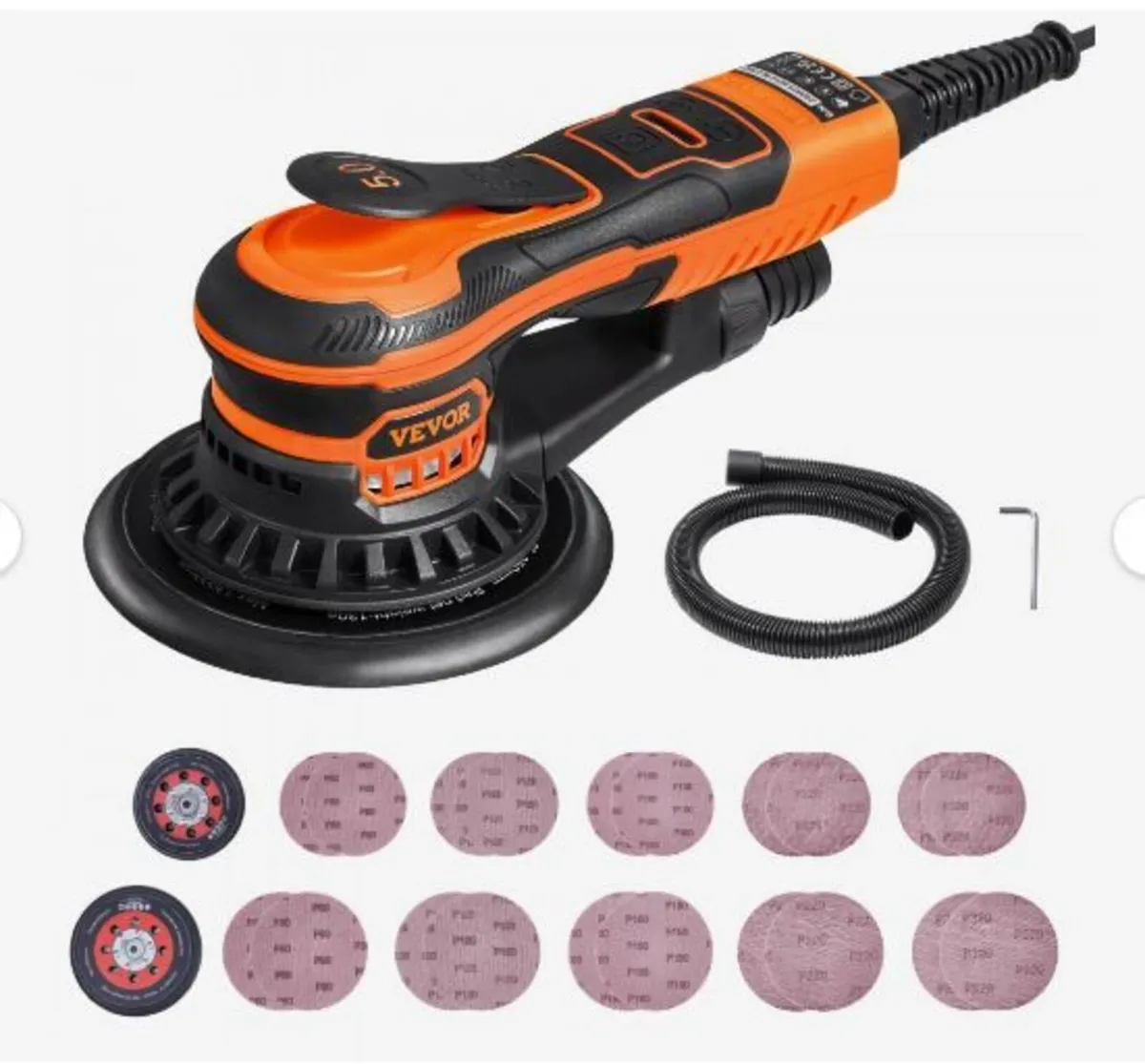 Random Orbital Sander 5 & 6-Inch, 350W - Image 4