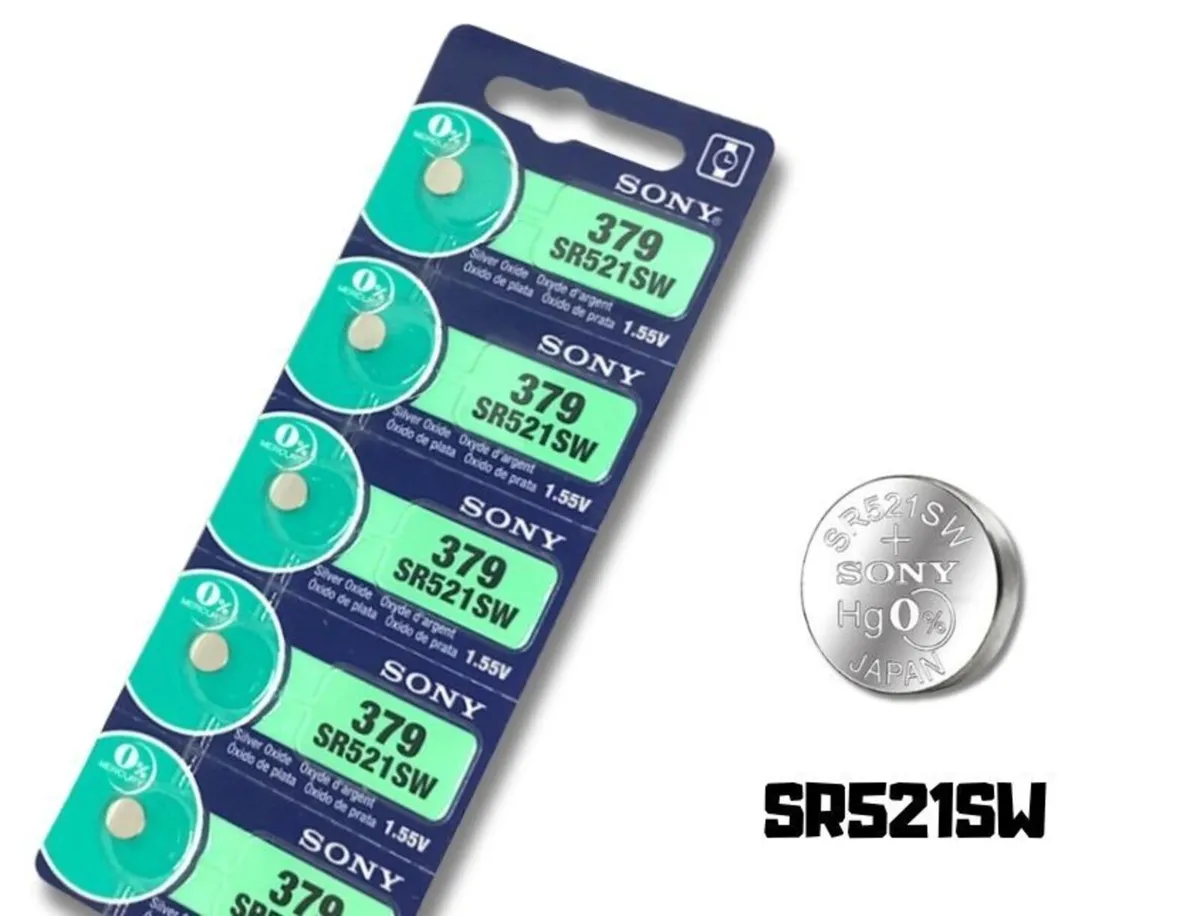 Sony AG0 LR521 379 SR521SW Battery 5PCS - Image 1