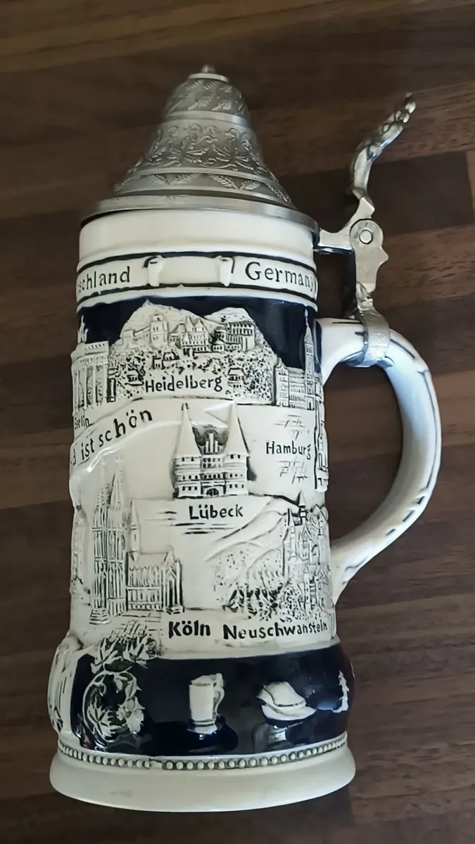 Vintage German beer stein 330 ml - Image 4