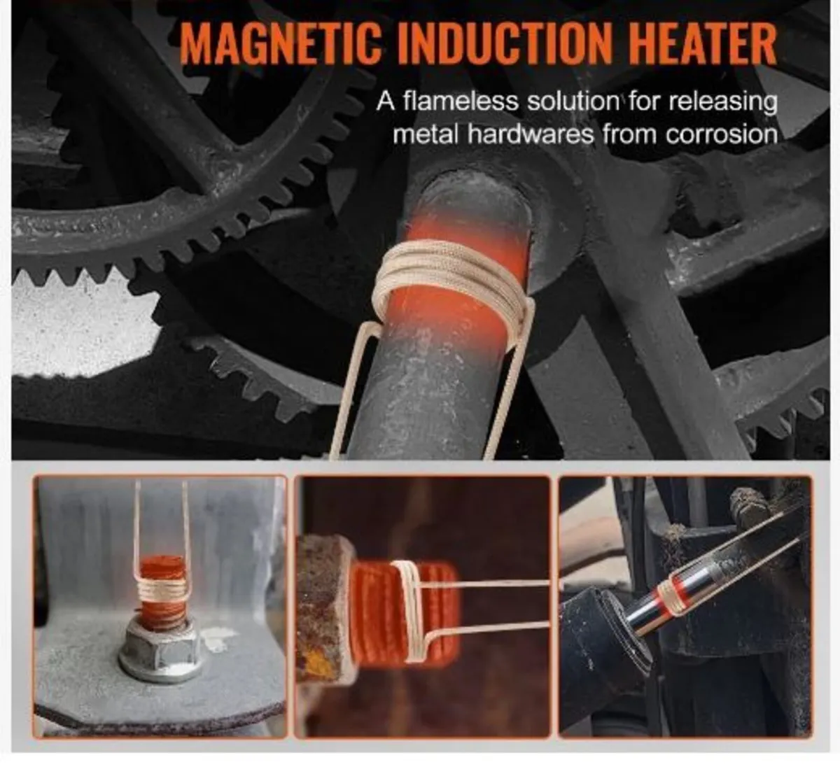 Magnetic Induction Heater Kit, 1000w 220V - Image 2