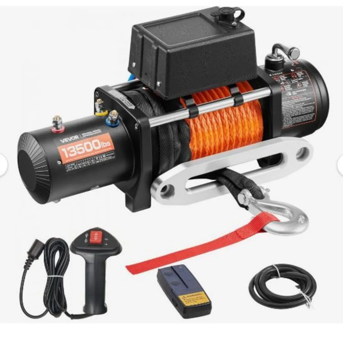 Electric Winch, 6100 kg Load Capacity - Image 1