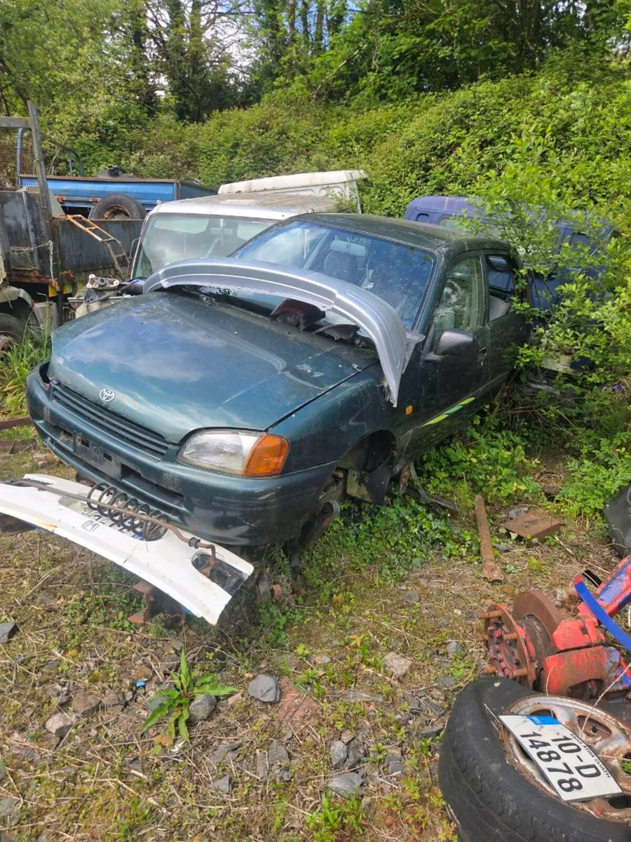 Toyota starlet parts