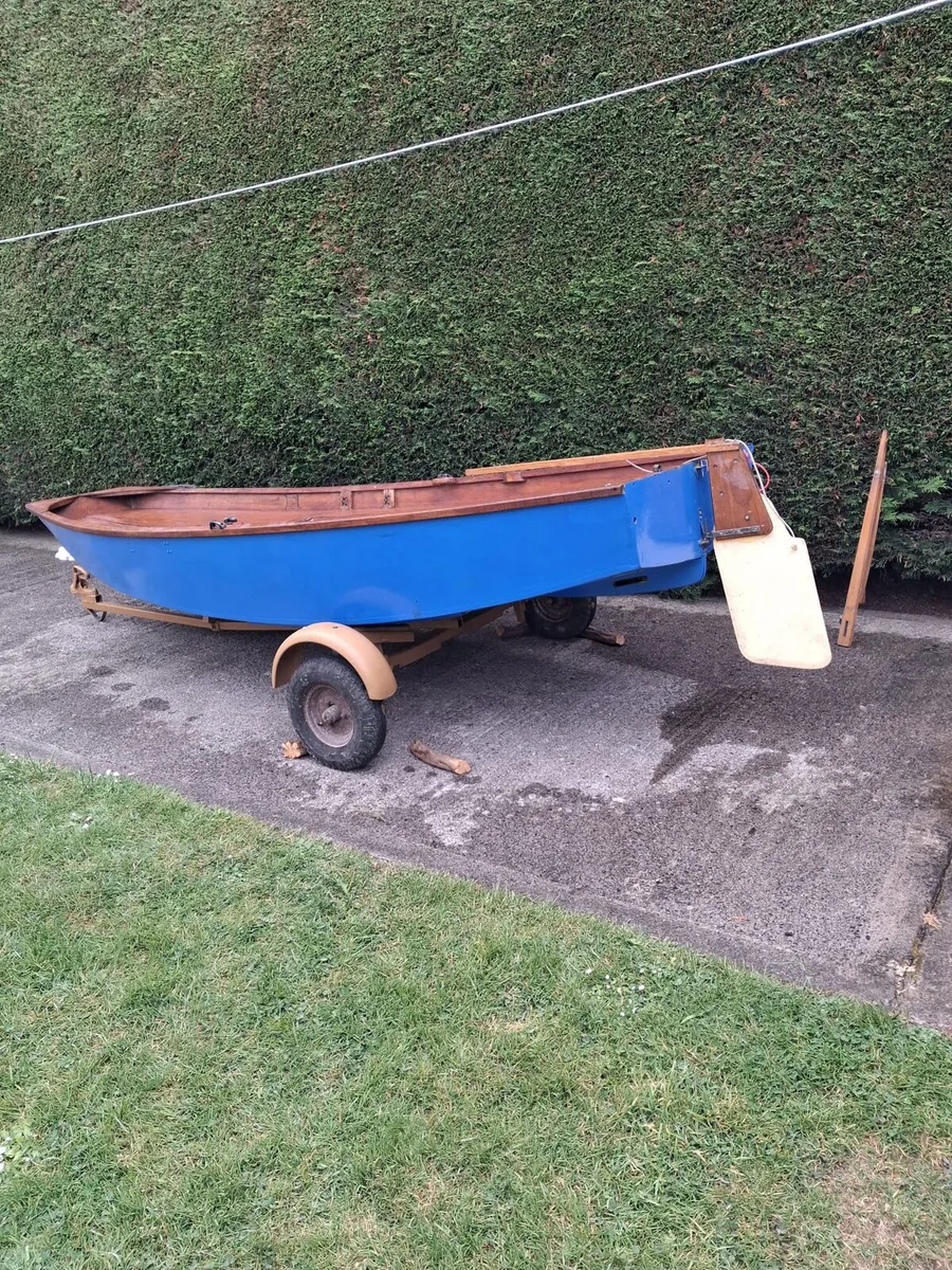 Classis mirror Dinghy with trailer - Image 2