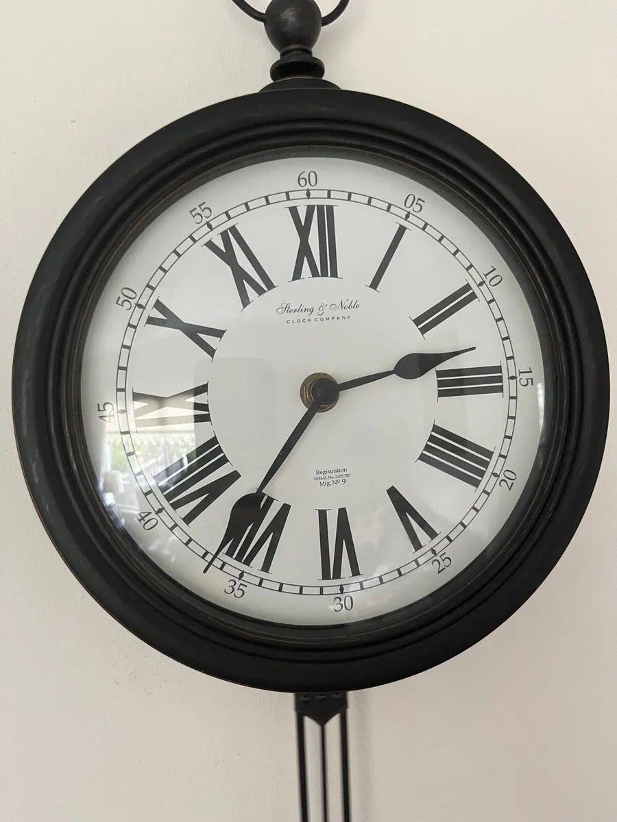 Sterling & Noble Clock Company Wall Clock - Image 3