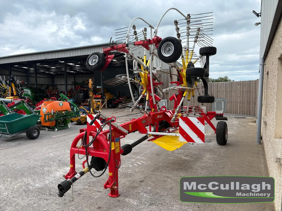 Used Pottinger 612C 20ft Twin Rotor Rake - Image 4