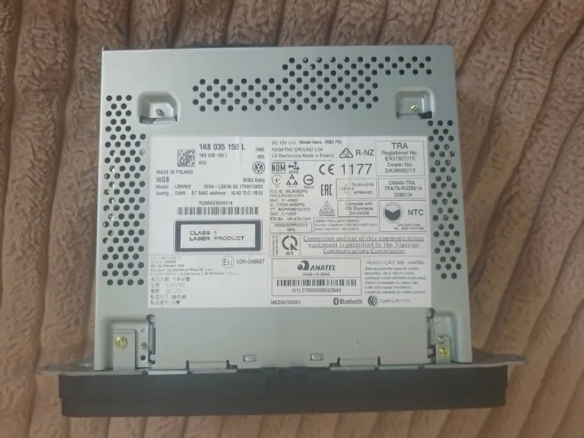 VW Transporter T6 Radio Stereo Head Unit Genuine - Image 3