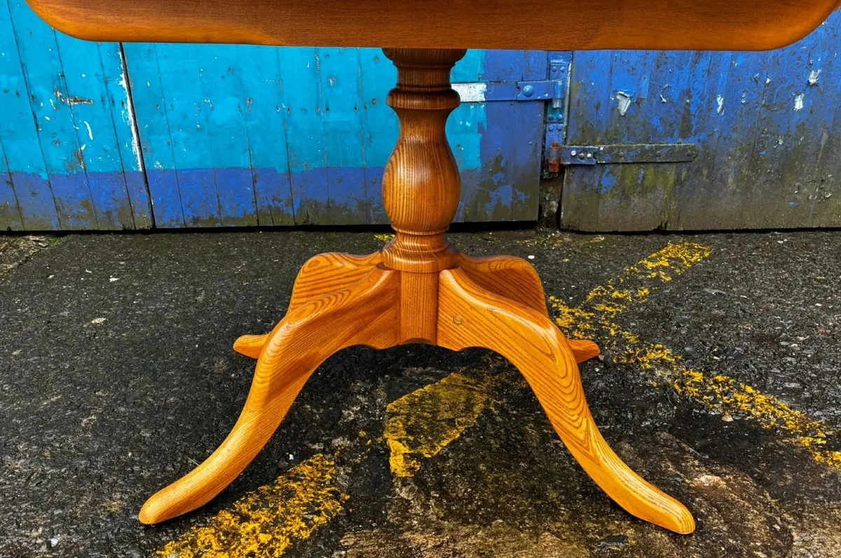 Ercol Blonde Dining Table - Image 4