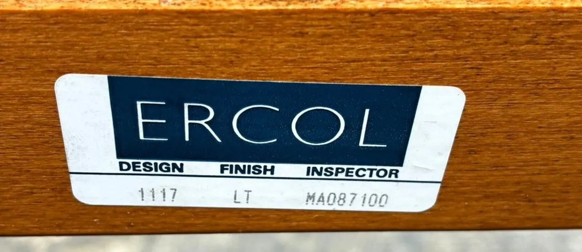 Ercol Blonde Dining Table - Image 3