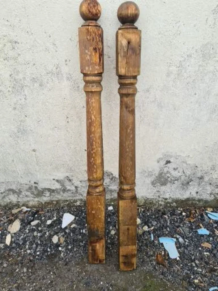 20 x decking newel posts good power hosing come up - Image 1