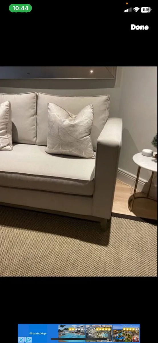 Bespoke  2 Seater sofa by  Sarah Louise Interiors. - Image 3