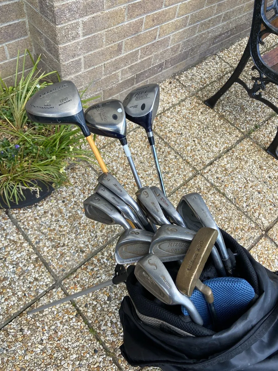 Golf. Clubs &. Bag - Image 2