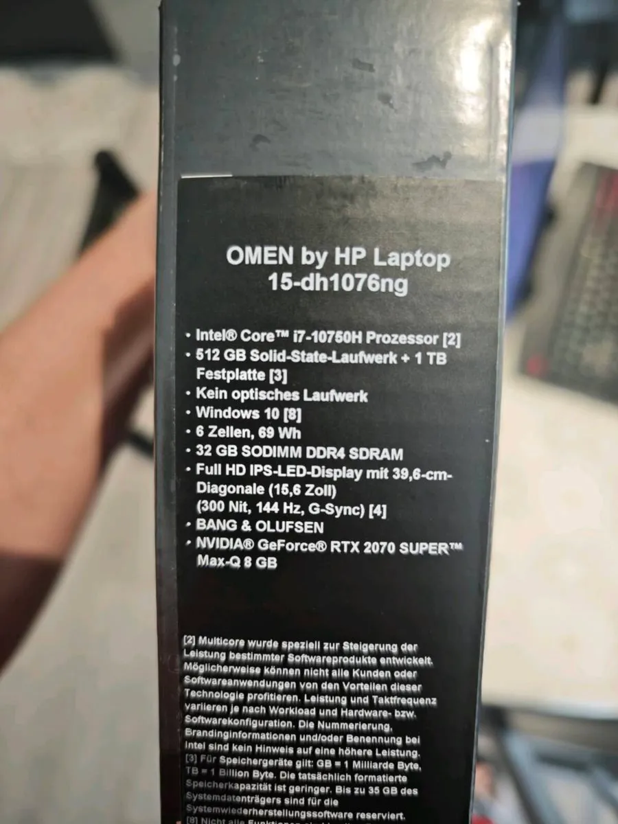 HP Omen Gaming High performance Laptop - Image 2