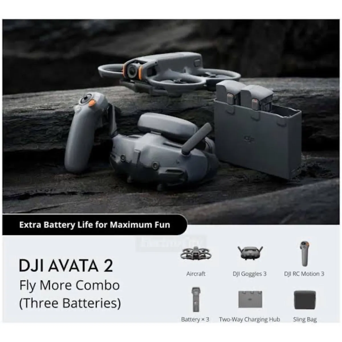 DJI Avata 2 Fly more combo + RC2 - Image 2