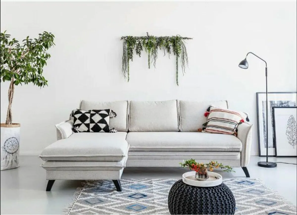 3 Seater L Shaped Sofa-Bed & storage - Image 1