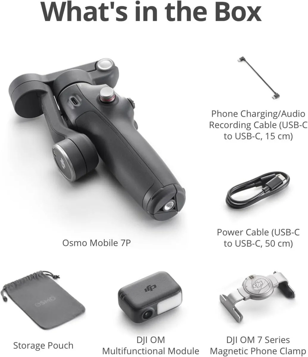 DJI Osmo Mobile 7P – Barely Used – Like New - Image 2