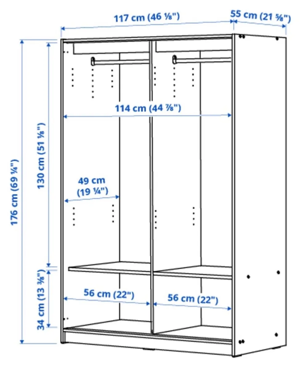 Ikea Wardrobe - Image 3