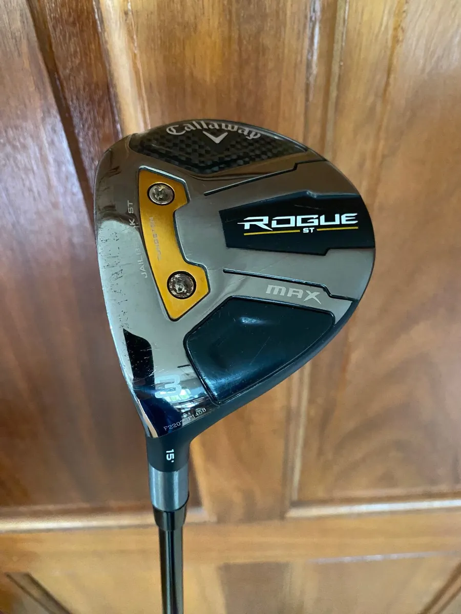 Left Handed Callaway Rogue st Max 3 Wood Stiff - Image 4