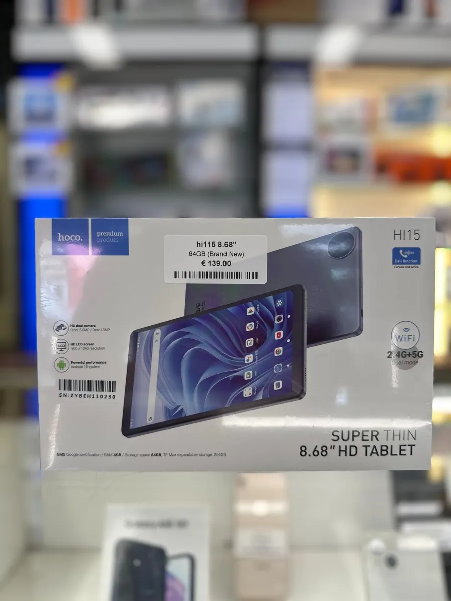 Hoco HI15 Android Tablet 64GB – Brand New - €139 - Image 1