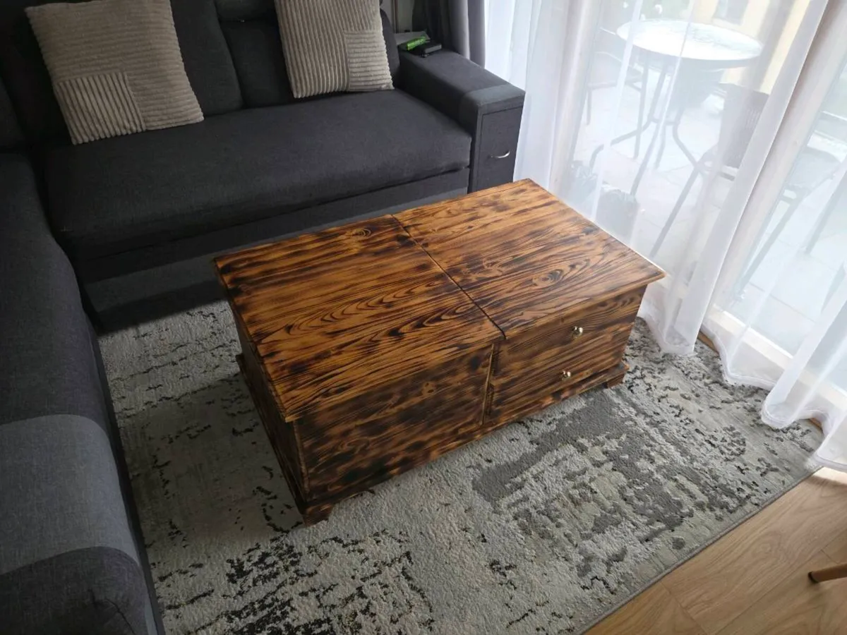 Coffee table with storage - Image 2