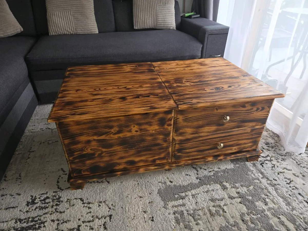 Coffee table with storage - Image 3
