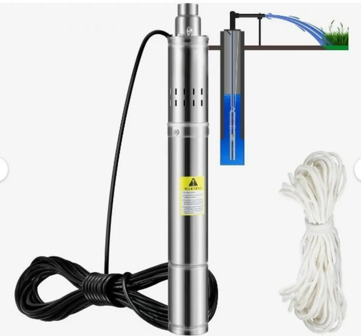Deep Well Submersible Pump, 550W - Image 1