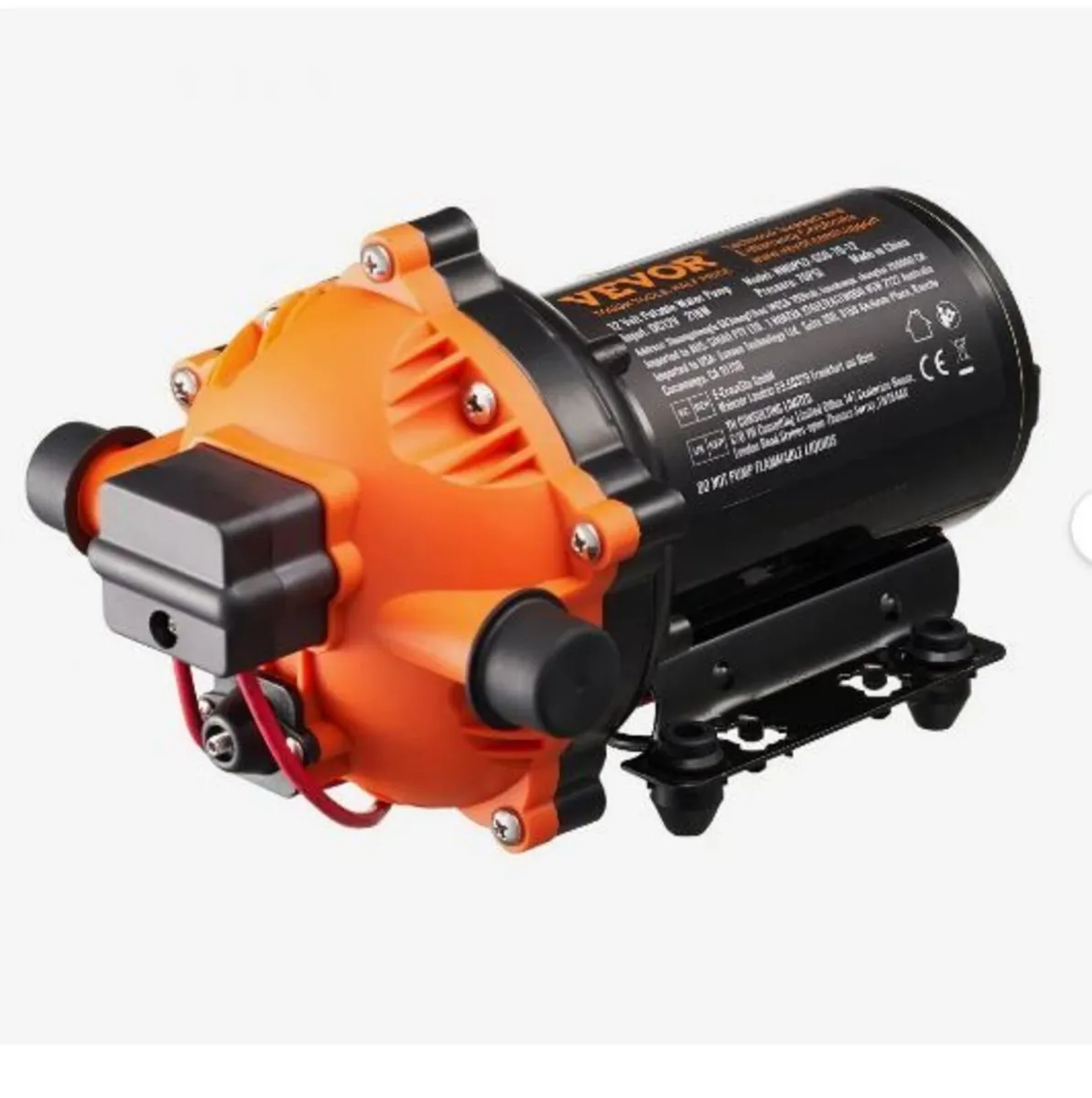 12V Diaphragm Pump, 5 GPM - Image 3