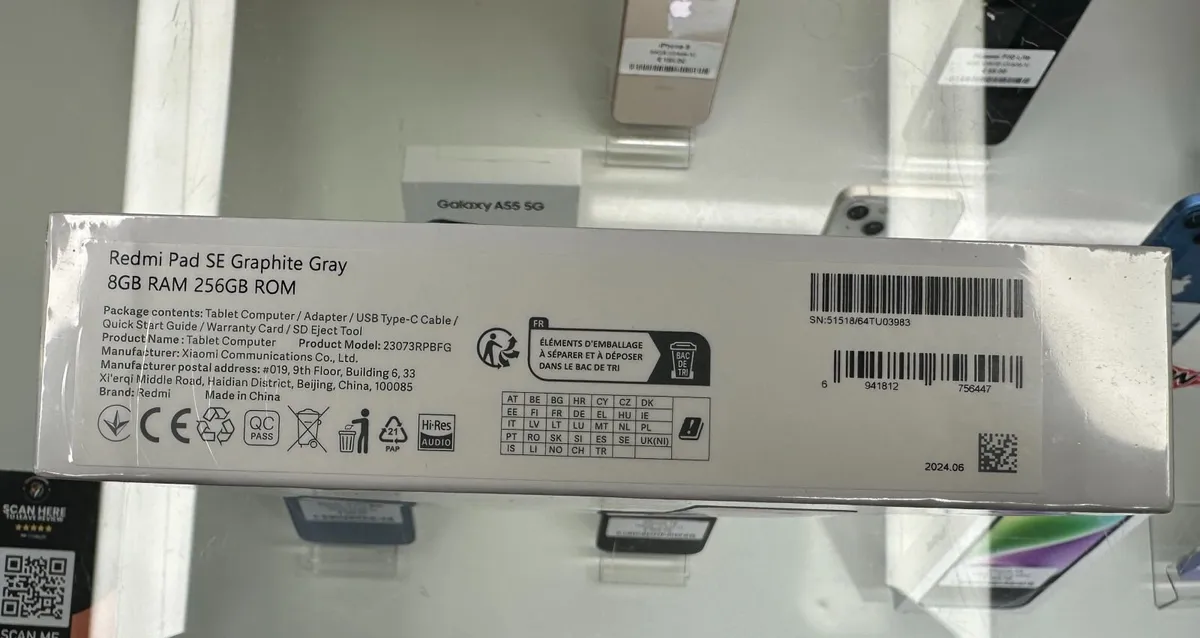 Redmi Pad SE 8GB RAM 256GB– Brand New - €229 - Image 2