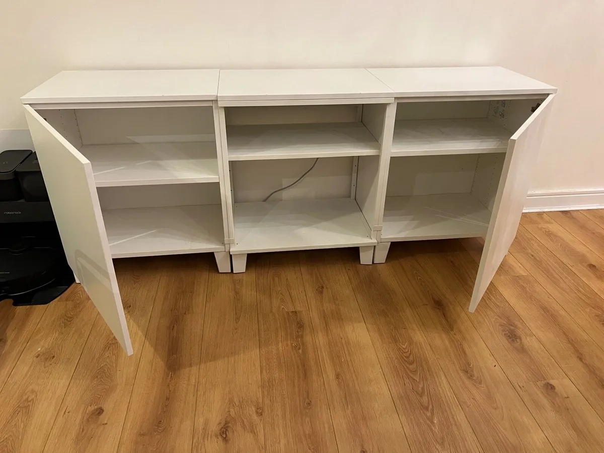Ikea storage and TV stand