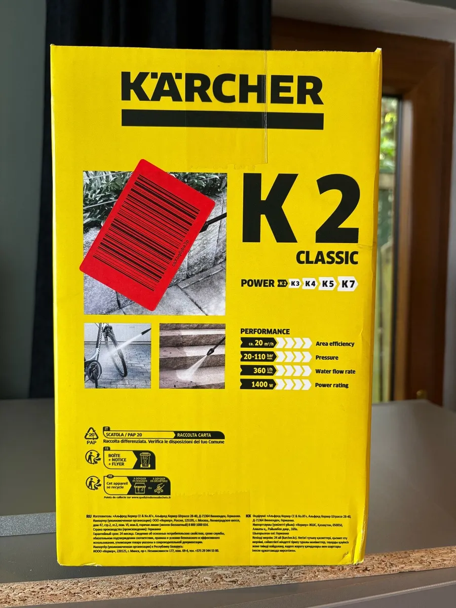 Karcher K2 High Pressure Washer - Image 4