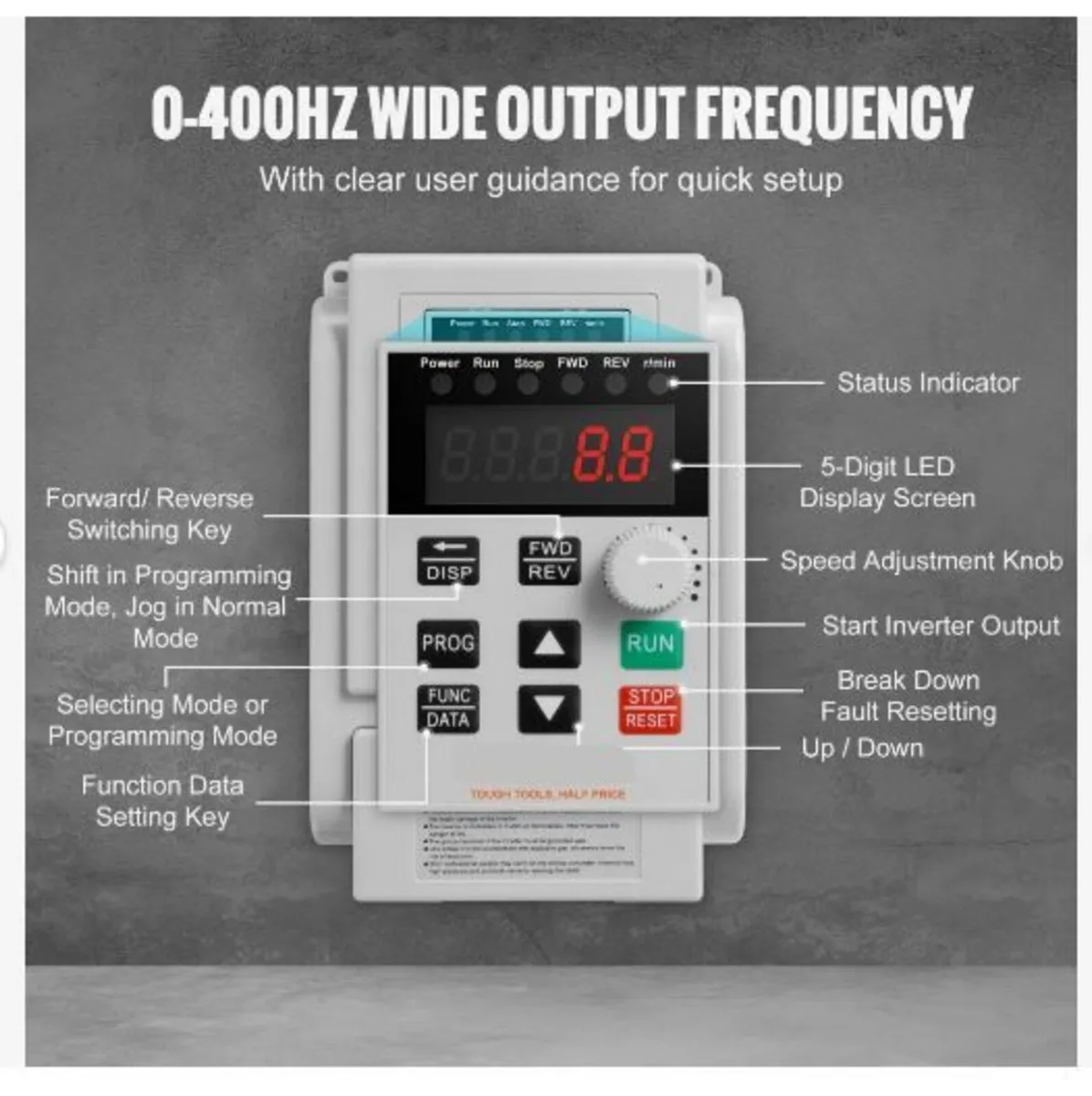 VFD 2.2KW 10A 3HP Variable Frequency Drive - Image 4