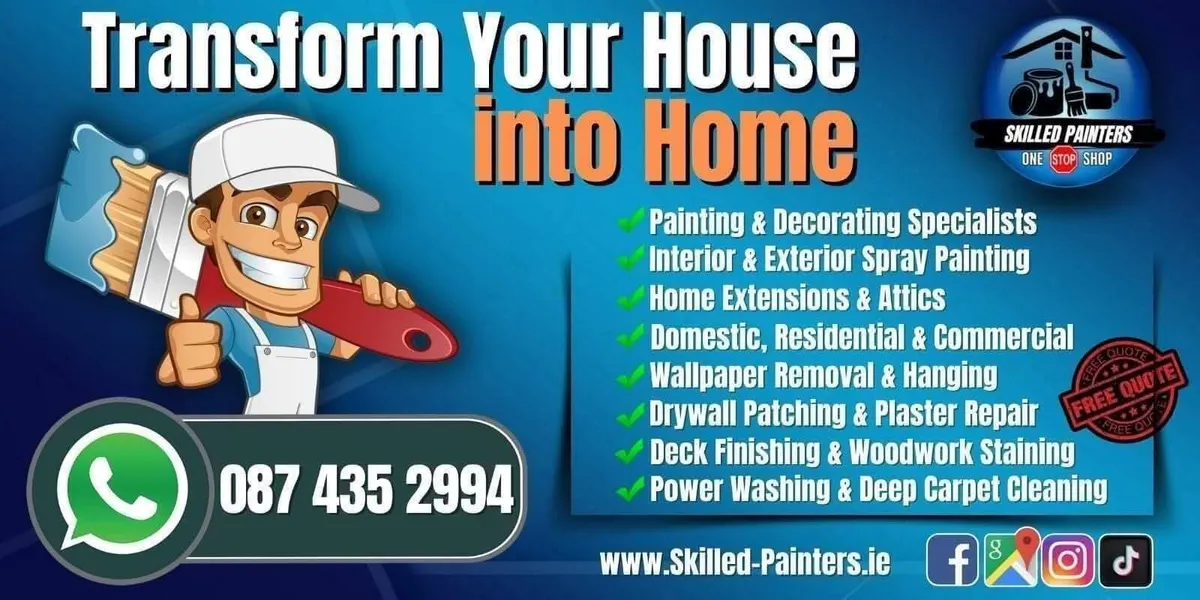 SKILLED PAINTERS & DECORATORS DUBLIN - Image 3