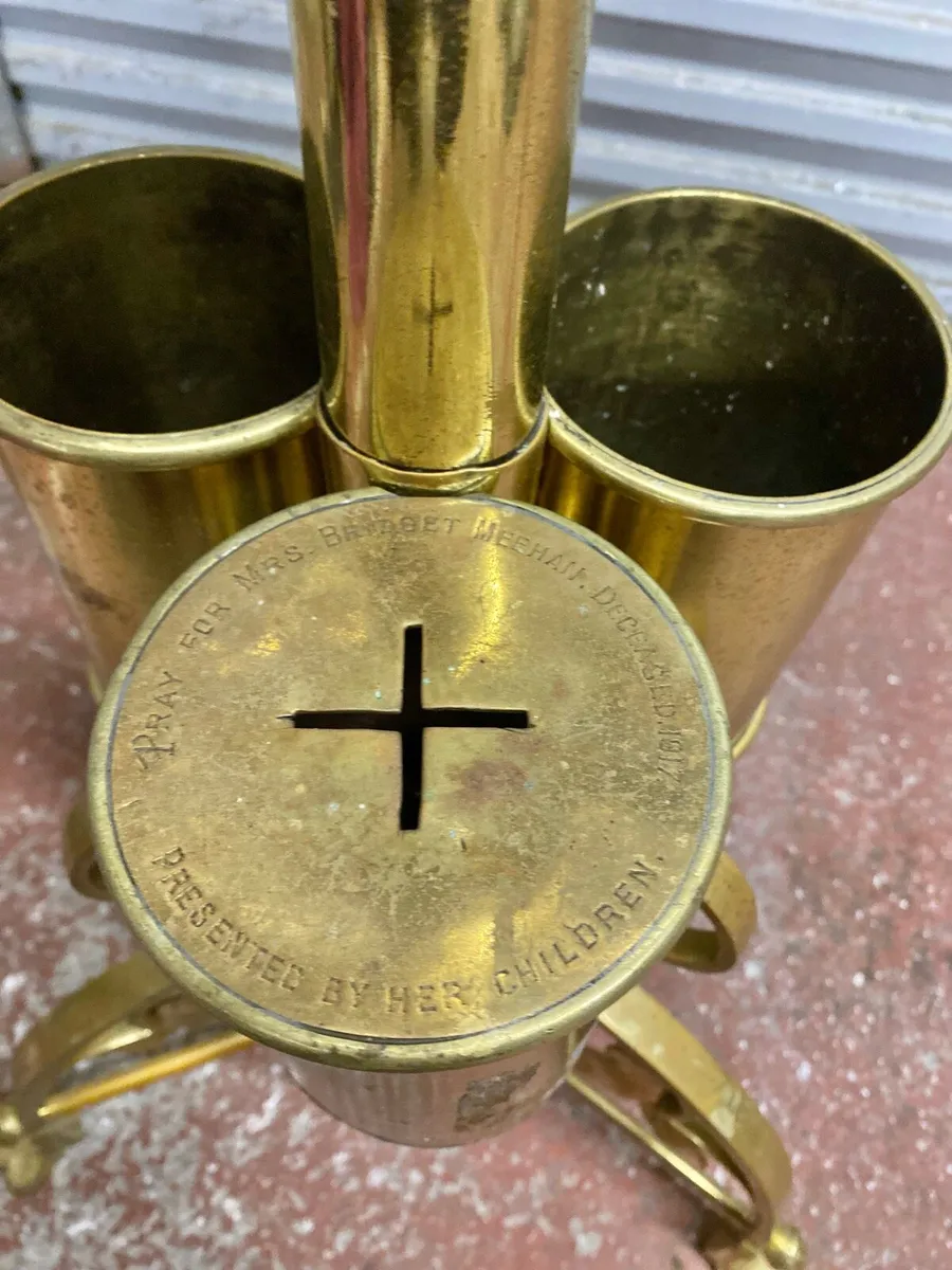 Brass Candelabra - Image 3