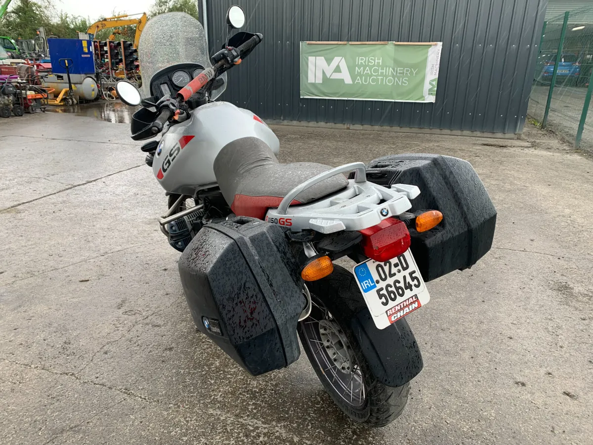 UNRESERVED 2002 BMW R1150GS MOTOCYCLE FOR AUCTION - Image 3