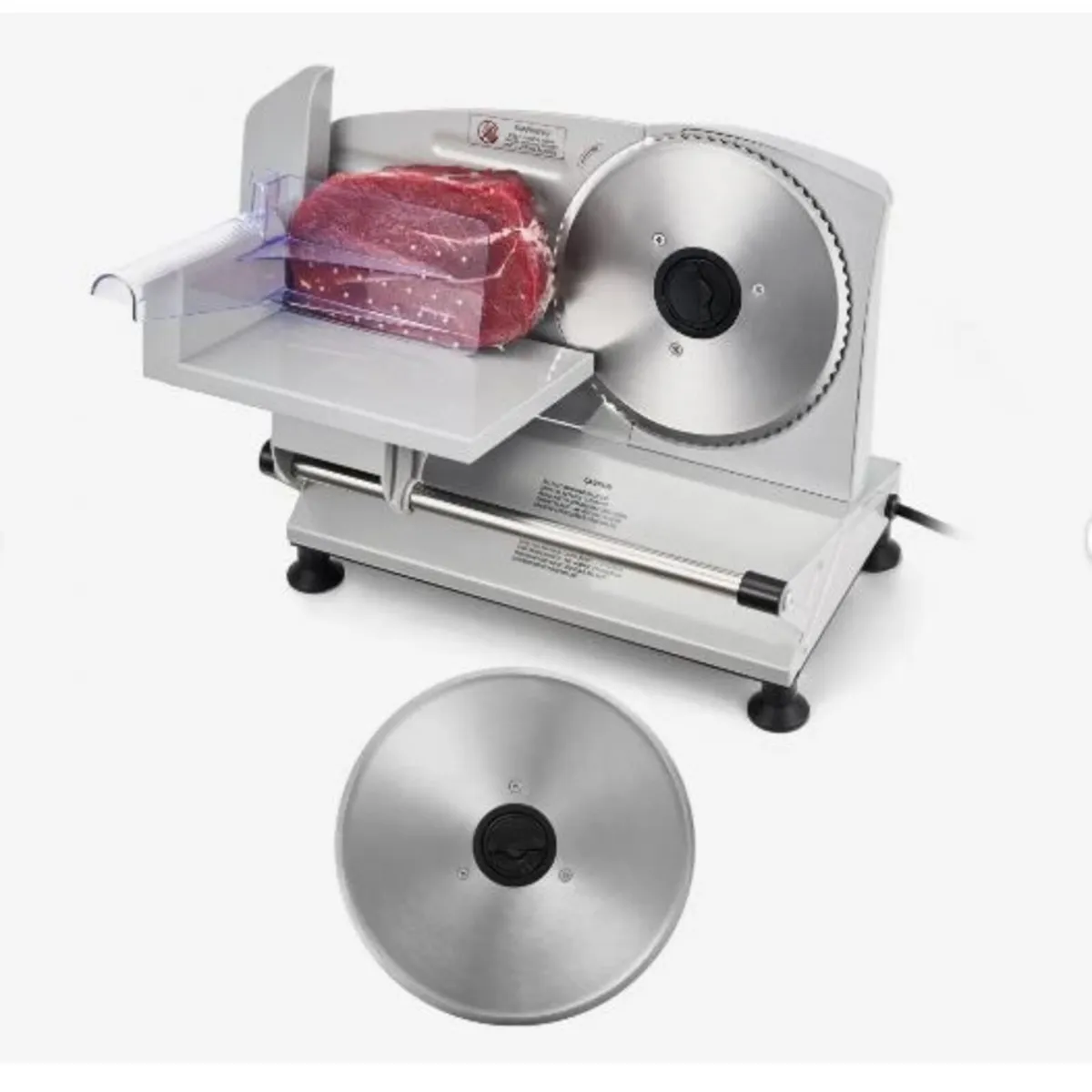 Meat Slicer, 150W Electric Deli Slicer Machine - Image 2