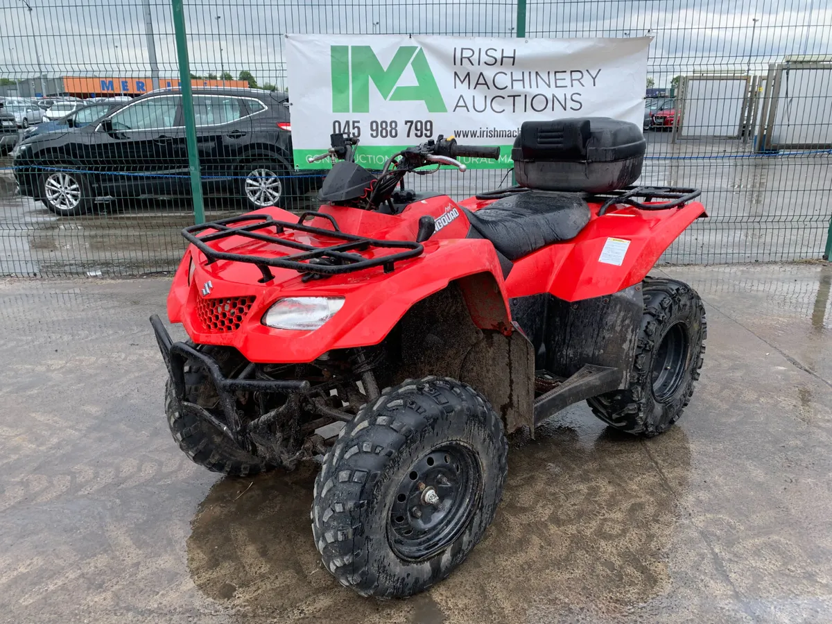 UNRESERVED 2017 SUZUKI KINGQUAD FOR AUCTION - NAAS - Image 1