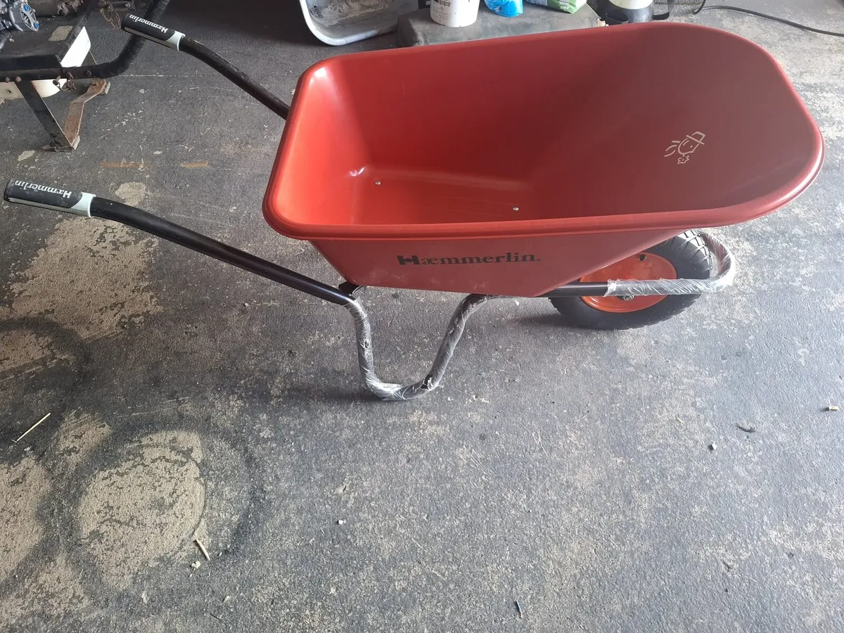 Haemmerlin wheelbarrow 120litre - Image 3